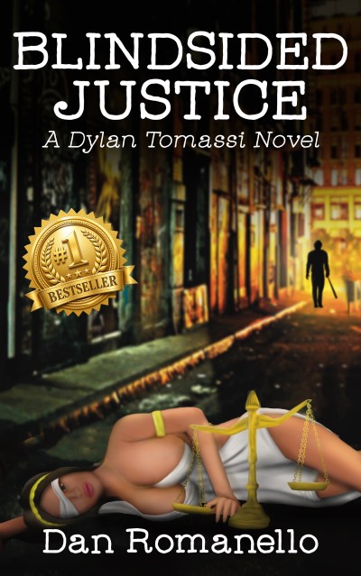 Blindsided Justice by Dan Romanello, #1 bestseller cover